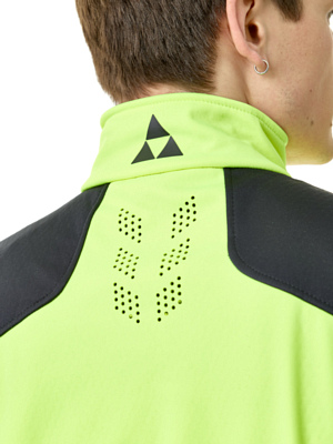 Жилет FISCHER Softshell Warm Black/Lime