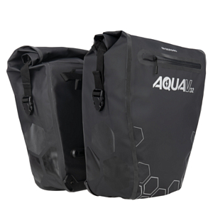 Велосумка Oxford Aqua V 32 Double Pannier Bag Black