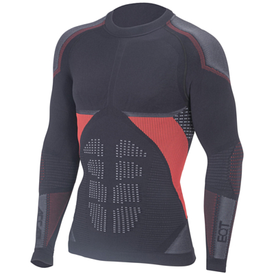 Футболка с длинным рукавом Accapi Synergy Long Sleeve T-Shirt Black Red