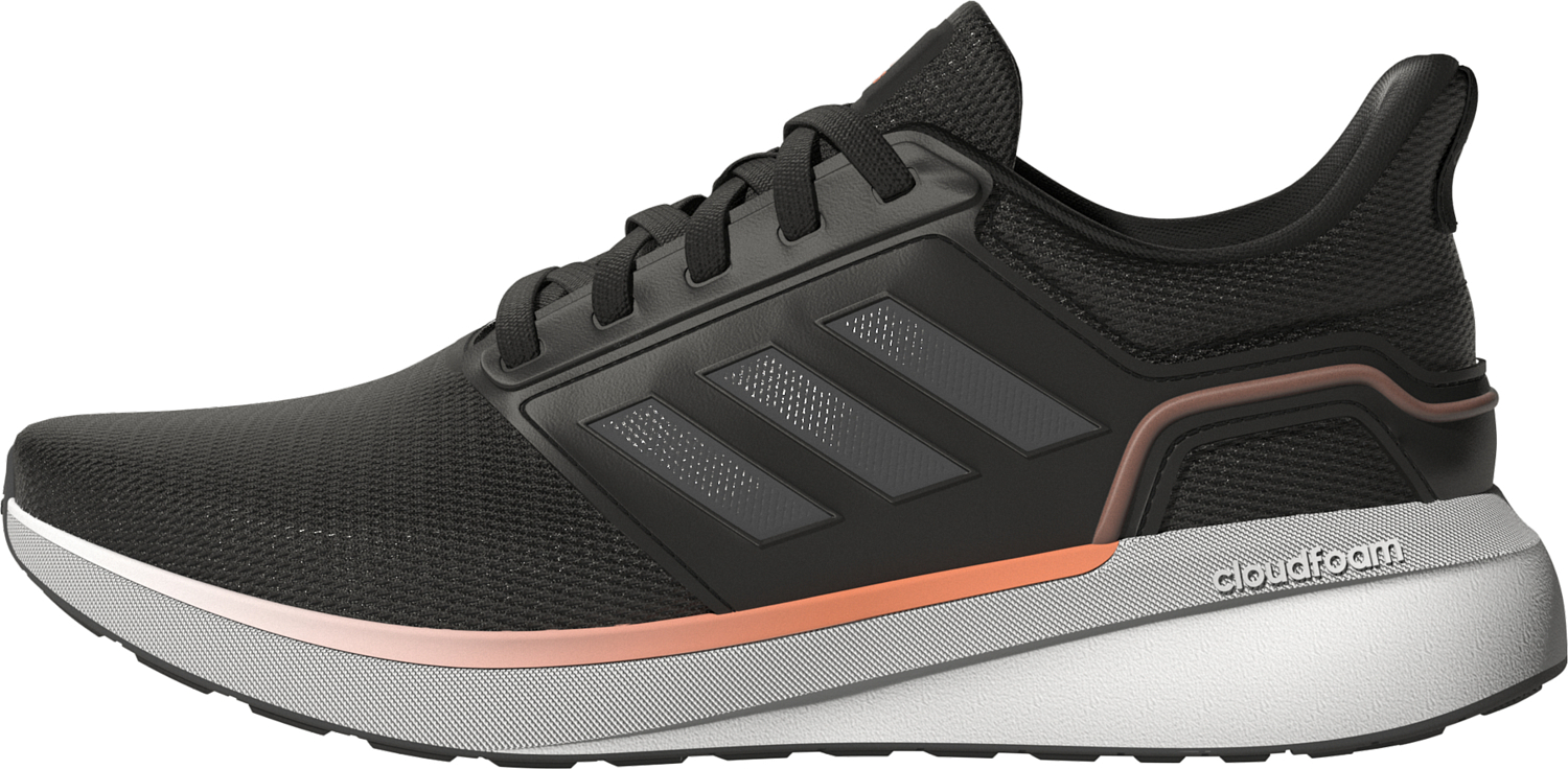 Беговые кроссовки Adidas Eq19 Run Core Black/Grey Five/Screwaming