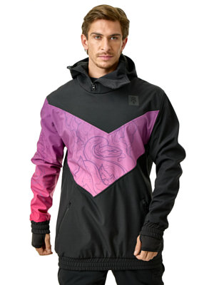 Куртка горнолыжная MAJESTY Shadow Black/Purple