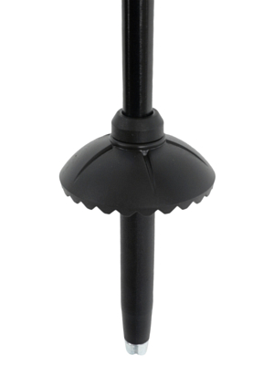 Телескопические горнолыжные палки MAJESTY Freeski Black