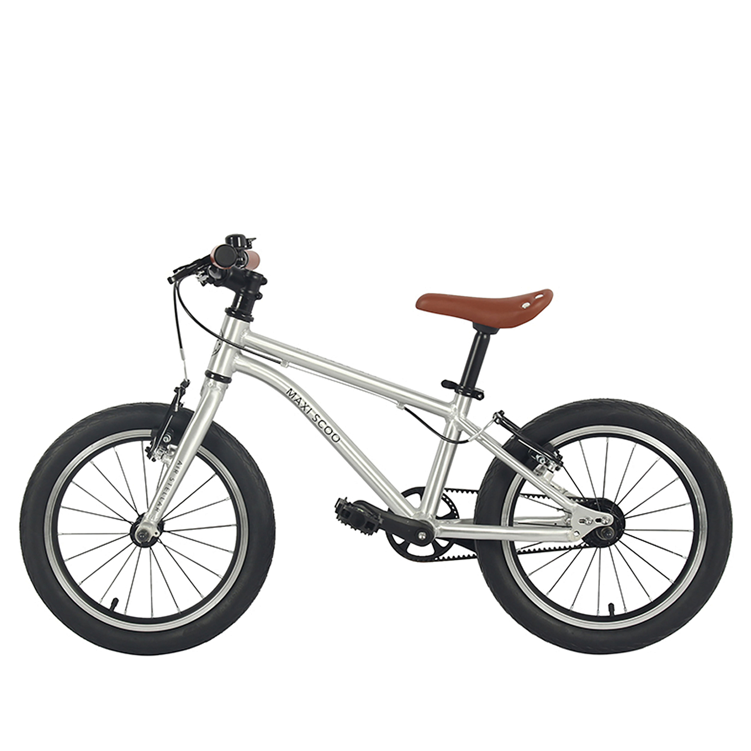 Велосипед MAXISCOO Air Stellar 16 2024 Серебро