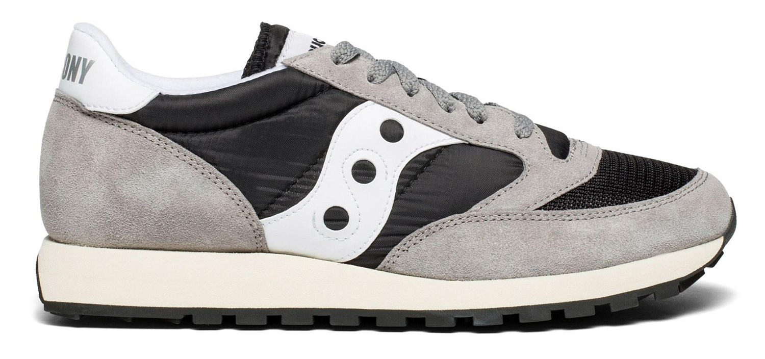 black and white saucony