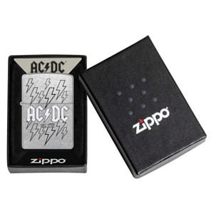 Зажигалка Zippo AC/DC Серебристый