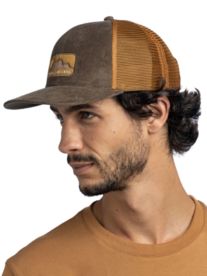 Кепка Buff Explore Trucker Cap Rhoes Brown