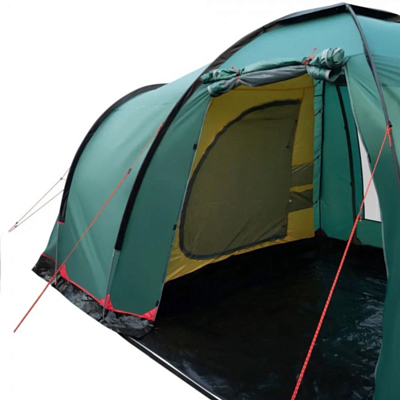 Палатка кемпинговая Tramp Brest 4 (V2) Green