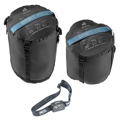 Спальник Deuter Orbit +5° Right Atlantic/Ink