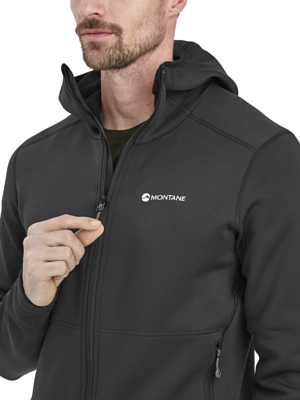 Флисовая куртка Montane Fury Hoodie Black