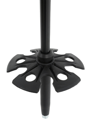 Телескопические горнолыжные палки MAJESTY Freeski Black