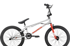 Велосипед Stark Madness Bmx 2 2022 серебристый/оранжевый