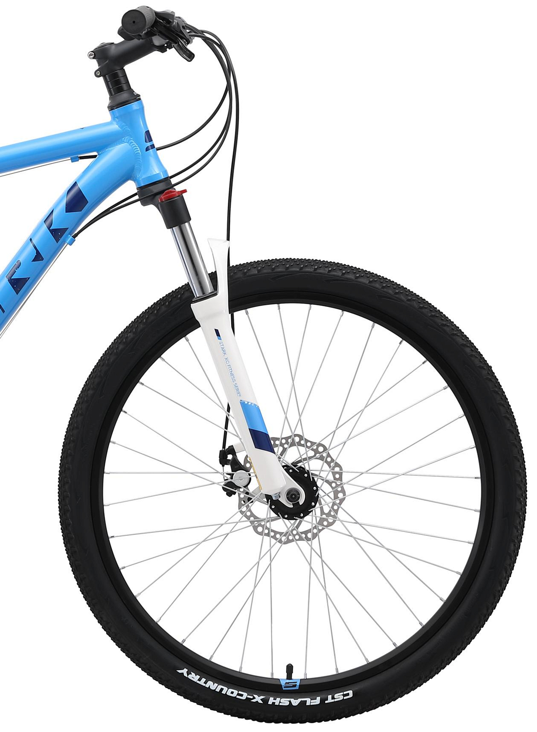 Велосипед Stark Indy 26.2 D 2019 Голубой/Синий/Белый