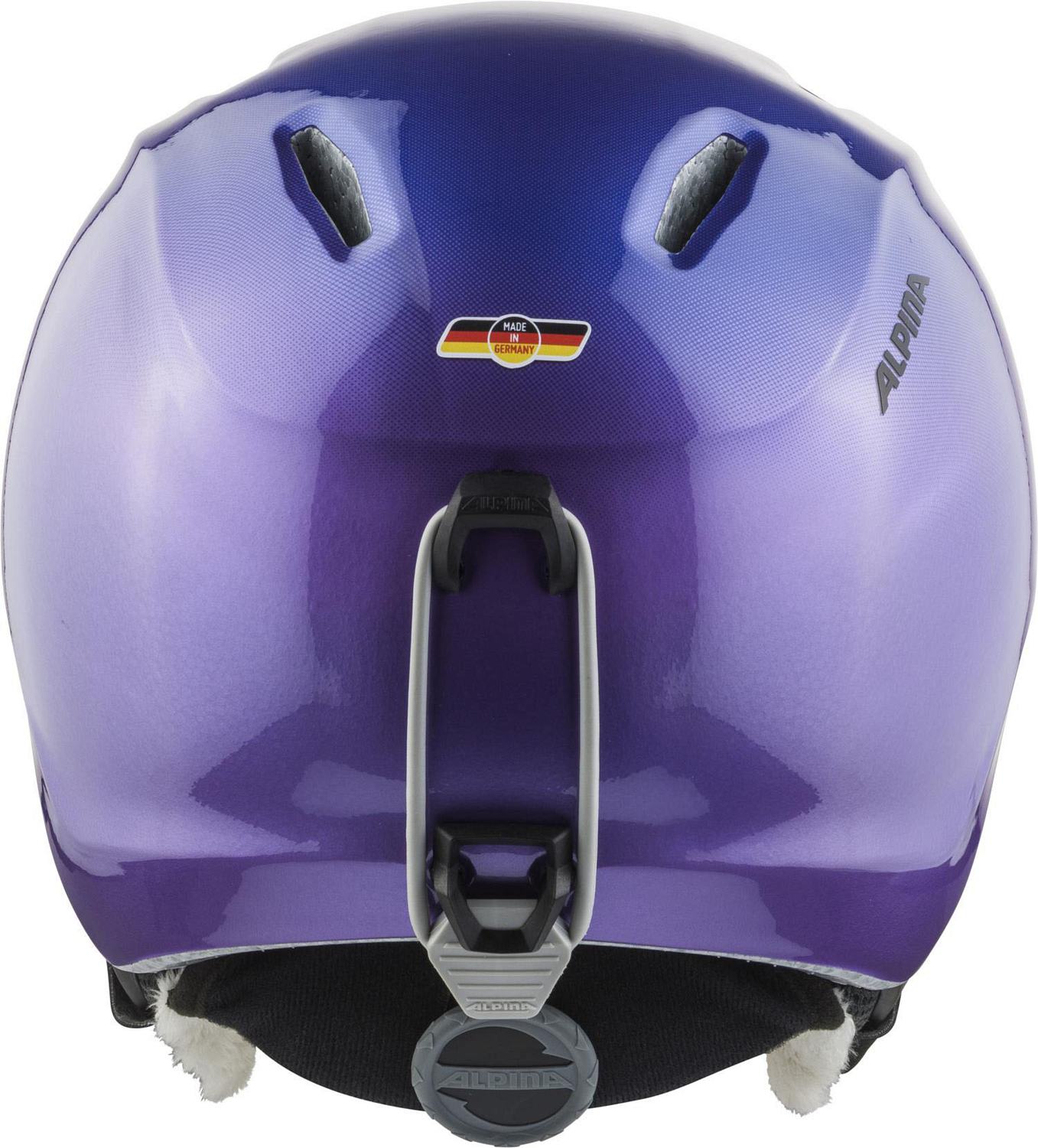 Шлем детский ALPINA Carat Lx Flip-Flop Purple