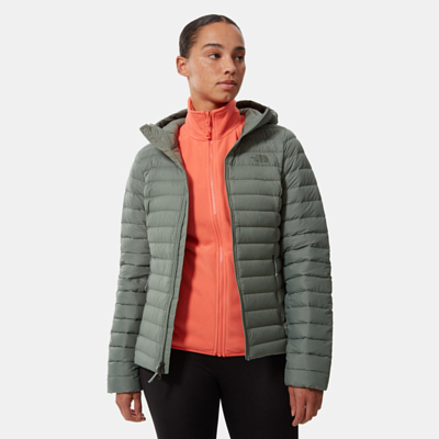 The north face stretch down hooded jacket outlet