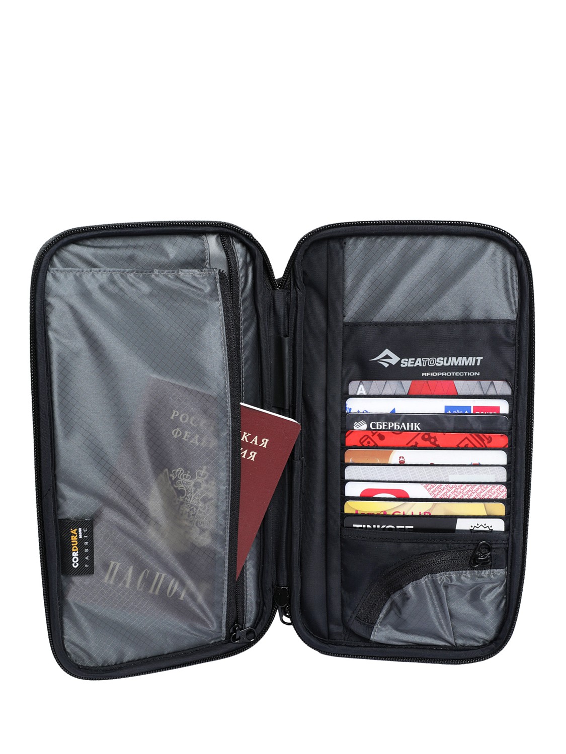 Кошелек Sea To Summit Travel Wallet Rfid L Black купить по цене 4050
