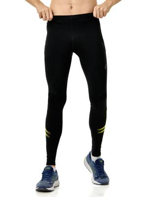 Тайтсы Asics Icon Performance Black/Lemon