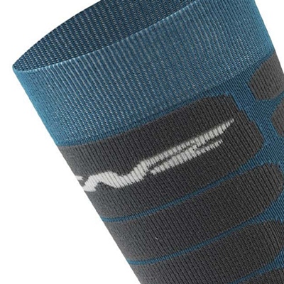 Носки LENZ Skiing 5.0 Petrol/Grey