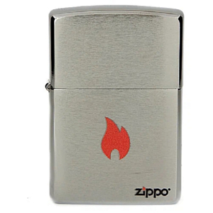 Зажигалка Zippo Flame Серебристый