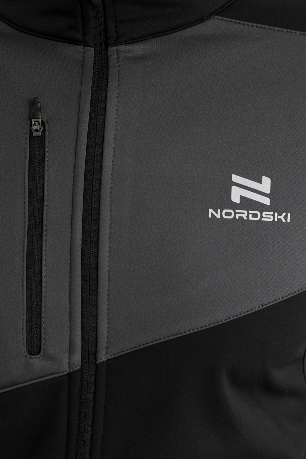 Куртка беговая Nordski Premium Black/Graphite