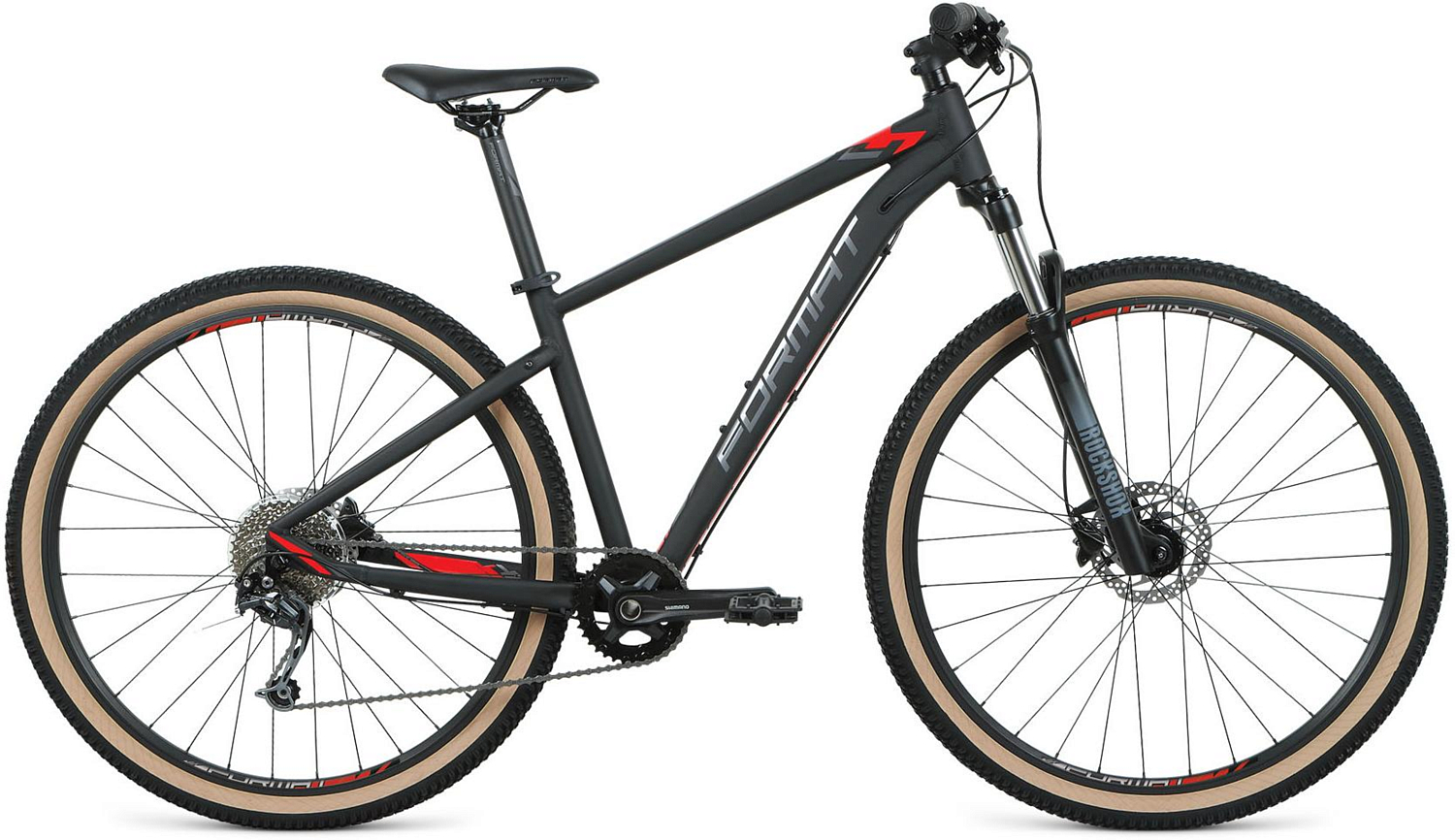 Велосипед Format 1411 27,5 2021 чёрный матовый