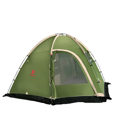 Палатка кемпинговая BTrace Dome 4 Зеленый