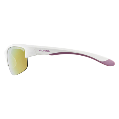 Очки солнцезащитные ALPINA Flexxy Youth HR White Purple Matt/Pink Mirror Cat.3