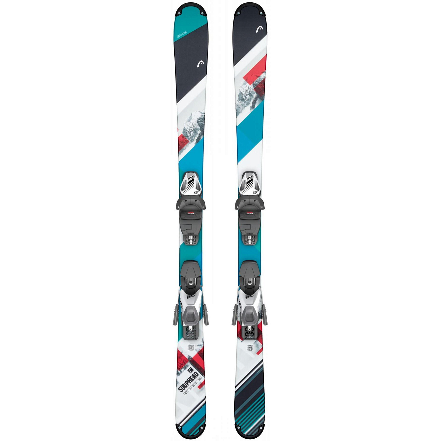 Горные лыжи с креплениями HEAD 2019-20 Souphead SLR Pro + SLR 7.5 GW AC Brake 78 [H] Black/Turquoise