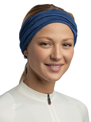 Бандана Buff Merino Lightweight Multistripes Indigo