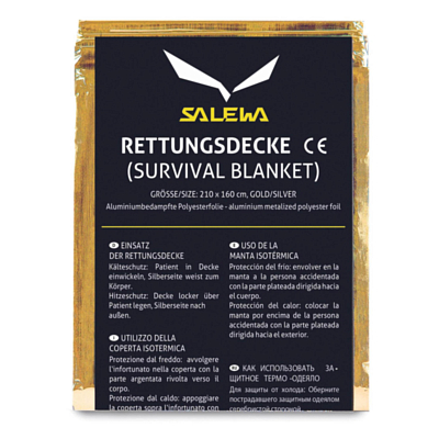 Спасательное одеяло Salewa Rescue Blanket Gold/Silver