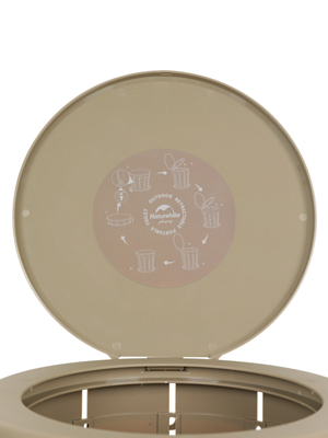 Складной туалет Naturehike Outdoor Folding Portable Toilet Khaki