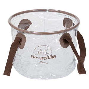 Ведро Naturehike Foldable Round Bucket 10L Transparent