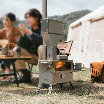 Печка Naturehike Particle Heating Stove Silver