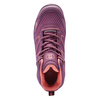 Ботинки Trollkids Kids Skarvan Hiker Mid Mulberry/Peach