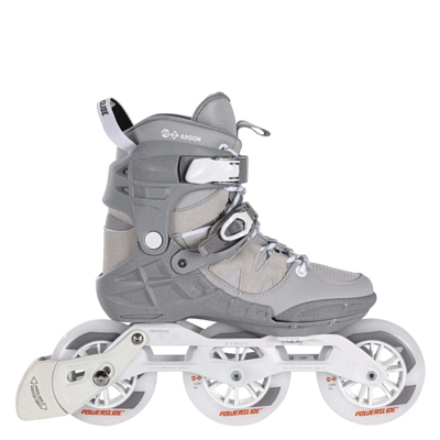 Роликовые коньки Powerslide Phuzion Argon Cement 110 Grey/White
