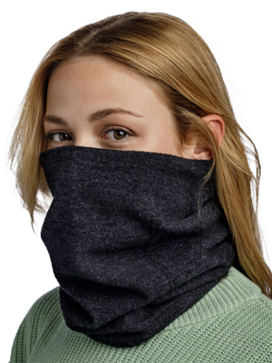 Бандана Buff Merino Fleece Solid Black – купить по цене 4890 руб