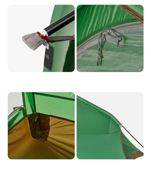 Палатка Naturehike Flying fish 2 man tent Green