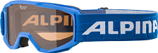 Очки горнолыжные Alpina 2021-22 Piney Blue/Orange S2