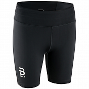 Шорты беговые Bjorn Daehlie 2018 Shorts Focus 7,5" Wmn Black