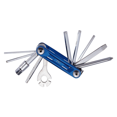 Мультитул велосипедный BBB Prime Fold M Blue/Silver