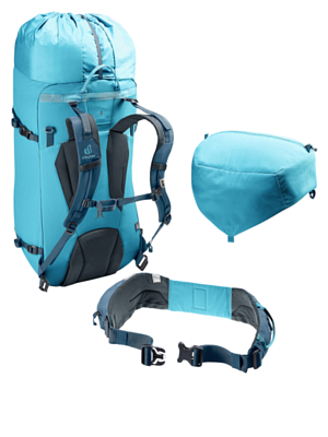 Рюкзак Deuter Guide 42+8 SL Lagoon/Ink