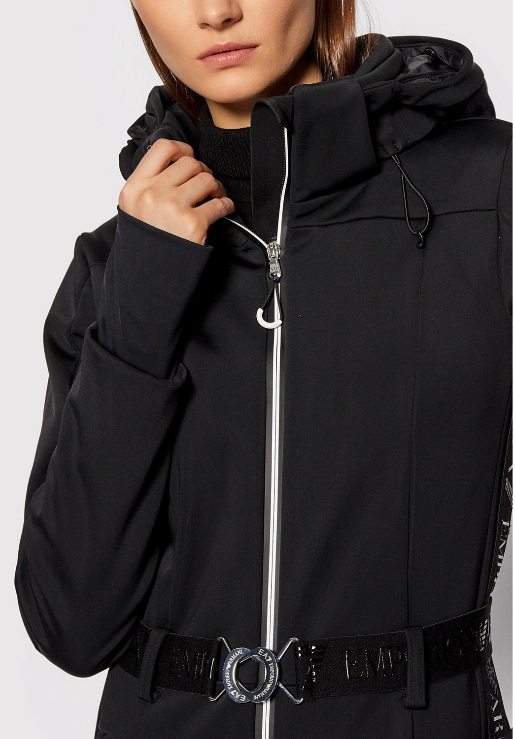 Комбинезон горнолыжный EA7 Emporio Armani Softshell Jumpsuit W Black