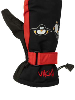 Варежки детские VIKING Pingvi Red
