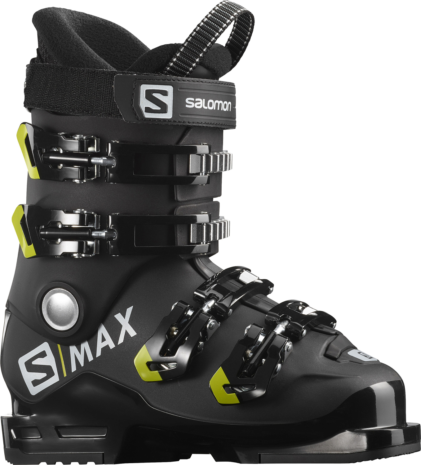 Горнолыжные ботинки SALOMON S/MAX 60 RT M Black/Acid Green