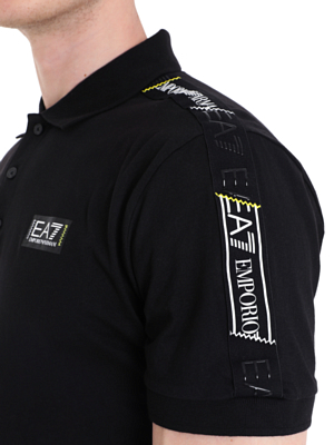 Поло EA7 Emporio Armani Polo M Black