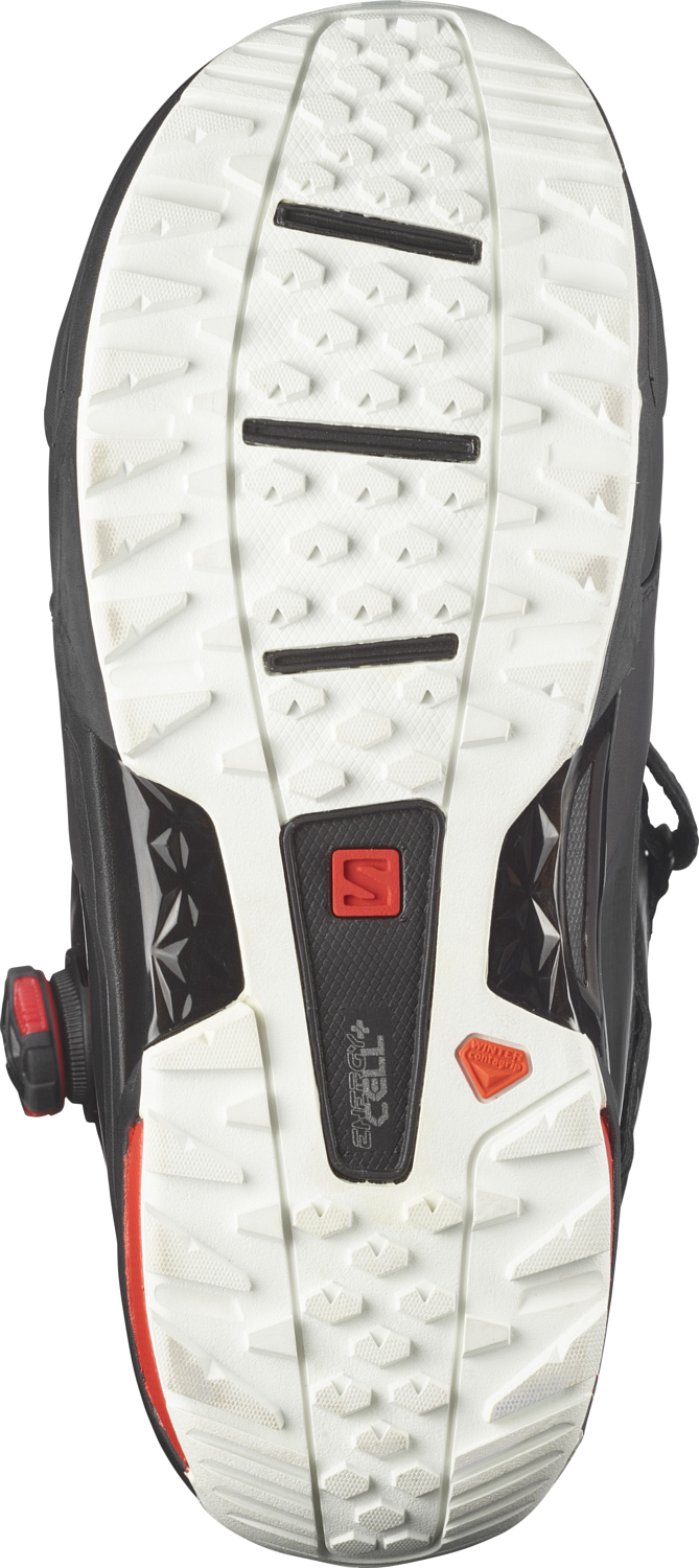 Ботинки для сноуборда SALOMON 2020-21 Trek S/Lab Black/Red