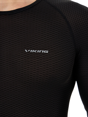 Футболка с длинным рукавом VIKING Easy Dry Black