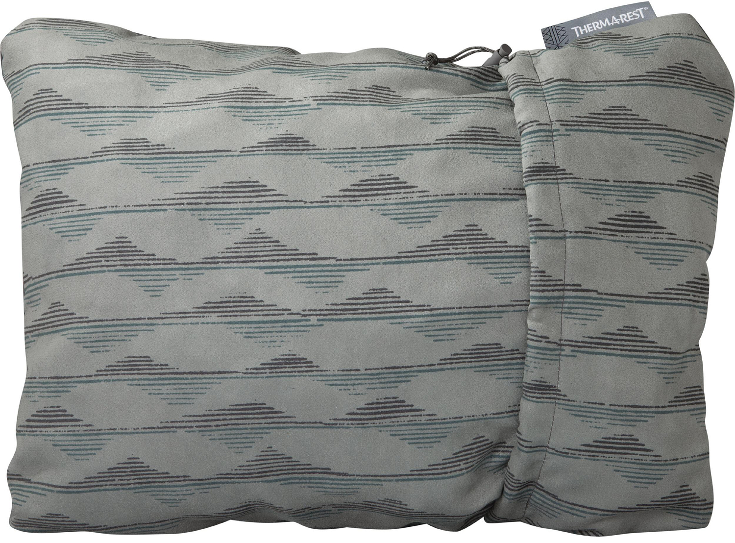 Подушка THERM-A-REST Compressible Pillow L Gray Mountains Print