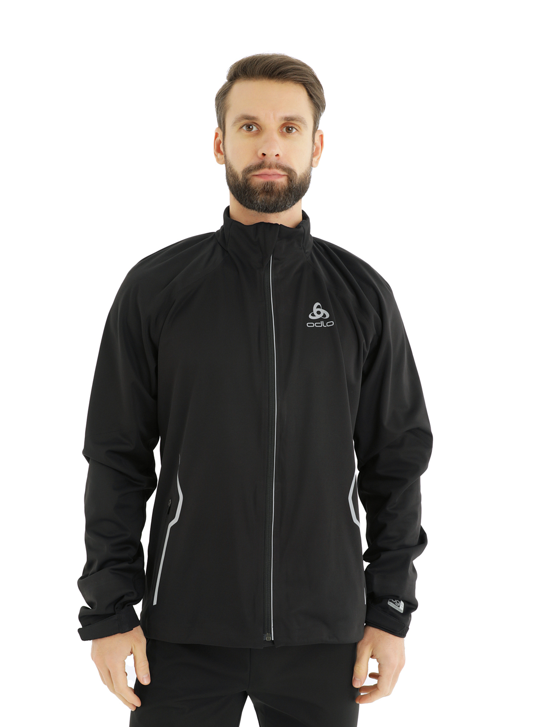 Куртка беговая ODLO Jacket GRAVITY M Black