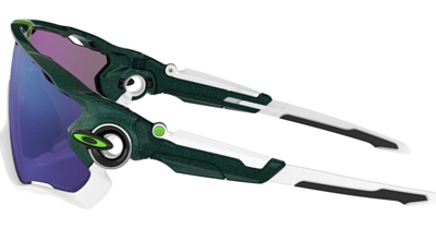 Oakley jawbreaker metallic green on sale