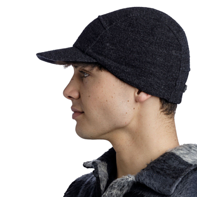 Кепка Buff Pack Merino Fleece Cap Solid Black